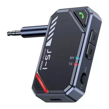 Bluetooth-совместимый аудиоадаптер Двойное подключение Низкая задержка Стабильное подключение Широкая совместимость Передатчик Приемник