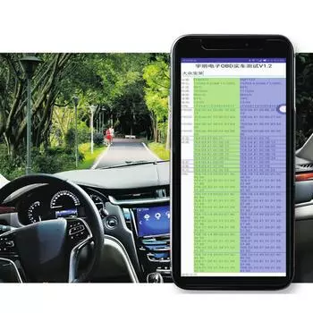 Bluetooth-совместимый автомобильный диагностический инструмент. Проверка автоматических сканеров кодов. Свет двигателя. Считывание и очистка ошибочных кодов неисправностей. Прочный.