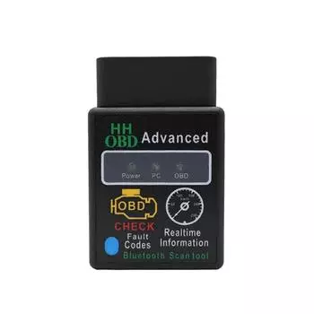 Bluetooth-совместимый автомобильный диагностический инструмент. Проверка автоматических сканеров кодов. Свет двигателя. Считывание и очистка ошибочных кодов неисправностей. Прочный.