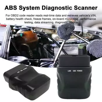 Bluetooth-совместимый беспроводной сканер OBD2. Батарея не требуется. Автоматическое подключение. Очистка кода ошибки в реальном времени.