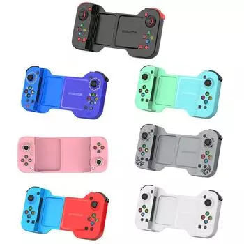 Bluetooth-совместимый игровой контроллер 5,0, гироскоп, джойстик, геймпады, кнопка программирования для PUBG Mobile для Switch Lite розовый