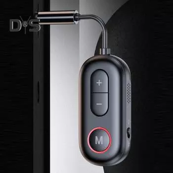 Bluetooth-совместимый передатчик Беспроводной аудиоадаптер Компактный портативный Plug-and-Play-дизайн Режимы TX/RX Беспроводной передатчик чёрный