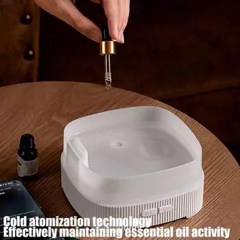 Bluetooth speaker aroma diffuser, small household large capacity, bedroom essential oil fragrance humidifier белый