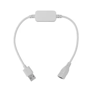 Bluetooth USB Диммер IP44 Умный Контроллер Диммер для Одноцветной Светодиодной Ленты Беспроводной 433 Гц белый