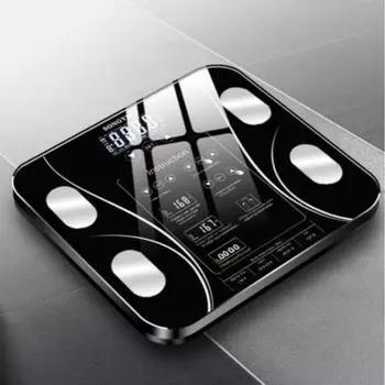 Bluetooth весы для жировых отложений напольные научные умные электронные светодиодные цифровые весы для ванной комнаты монитор баланса Battery розовый
