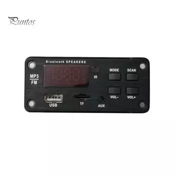 Bluetooths Автомобильный FM-радио Автомобильный динамик Модуль MP3-декодер Плата Музыкальный проигрыватель one size
