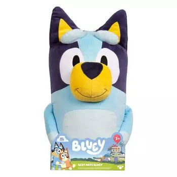 Bluey 18 дюймов плюшевый компаньон для игр и сна, большой размер, мягкий материал класса люкс, Hugly Best Friend (13010)