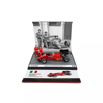 blum 1/43 ferrari F1 126 C4 1984 fiorano press announcement Arnoux/Alboreto BRUMM FERRARI Limited to 200 units