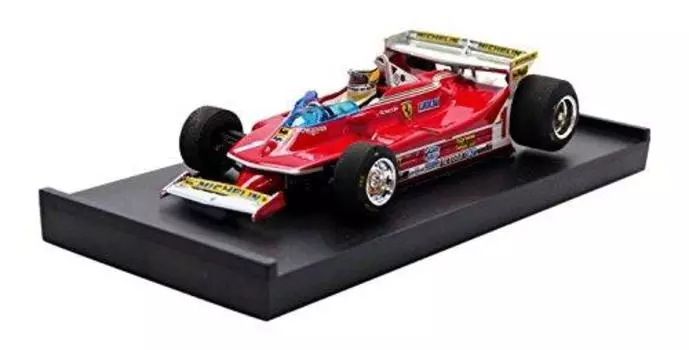 Blum Ferrari 312 T5 1980 F1 Monaco GP Scheckter с водителем 1/43 #1 J.