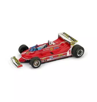 Blum Ferrari 312 T5 1980 Monaco GP Jody Scheckter minicar [1/43] [R576] #1