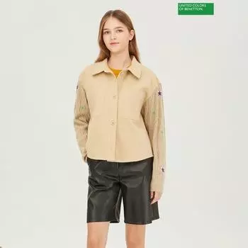Блуза Benetton Benetton Vanilla Babl53361 Be beige/42