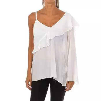 Блуза Latest Trend с длинными рукавами и V-образным вырезом 5VP85T2P6 женская M белый