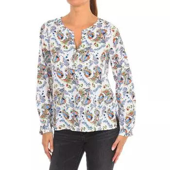 Блузка с длинным рукавом 88618-771843 для женщин 34 белый