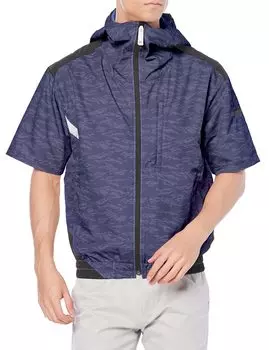 блузон для EL [Kucho Fuujinfuku] Мужской с короткими рукавами, 1-Navy,