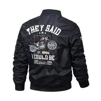 Блузон Куртка Летная куртка Верхняя одежда Вышитая одежда для холодной погоды Теплая набивка Уличный унисекс Джемпер Стильная мода Весна Осень Зима Холодная