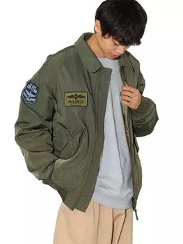 Блузон военный Блузон OLIVE M 42180087147 [Beams Heart] CWU-45 мужской оливковый