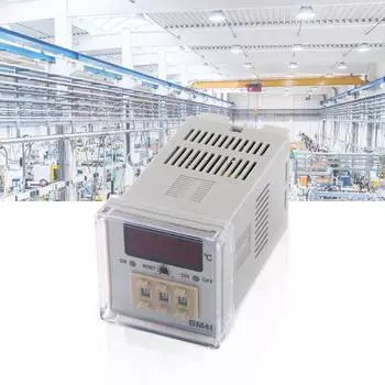 BM48 Интеллектуальный цифровой дисплей термостат регулятор температуры