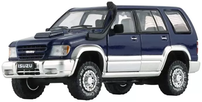 Bm Creations BM CREATIONS Isuzu Bighorn Purple Blue RHD Готовый продукт 1/64 1998-2002