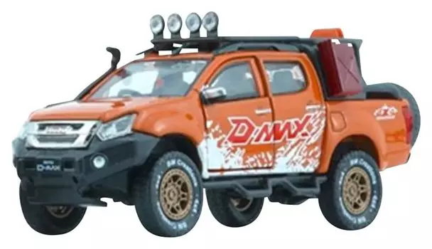 BM CREATIONS Isuzu 2018 Tie Light Orange Accessory Pack RHD Готовый продукт 1/64 D-Max