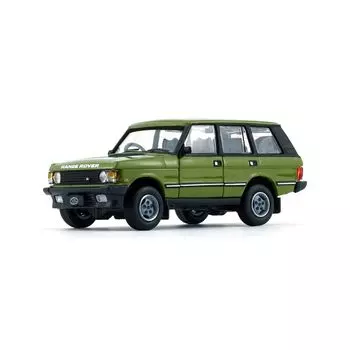 BM Creations Land Rover 92 Range Rover Classic LSE Classic Green RHD Scale Model 1/64 (64B0294) зелёный