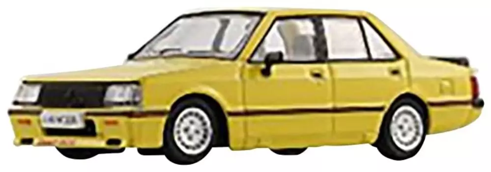 BM CREATIONS Mitsubishi Lancer EX2000 Turbo Желтый RHD Готовый продукт 64B0212 1/64