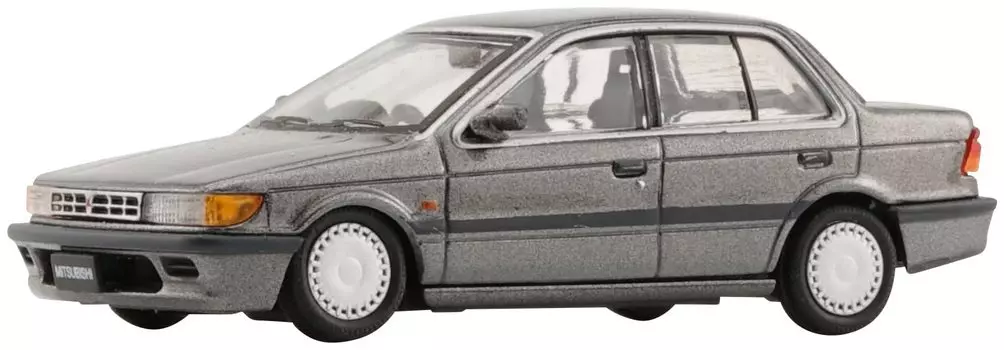 BM CREATIONS Mitsubishi Lancer GTI 1988 Silver RHD Finished Product 64B0176 1/64