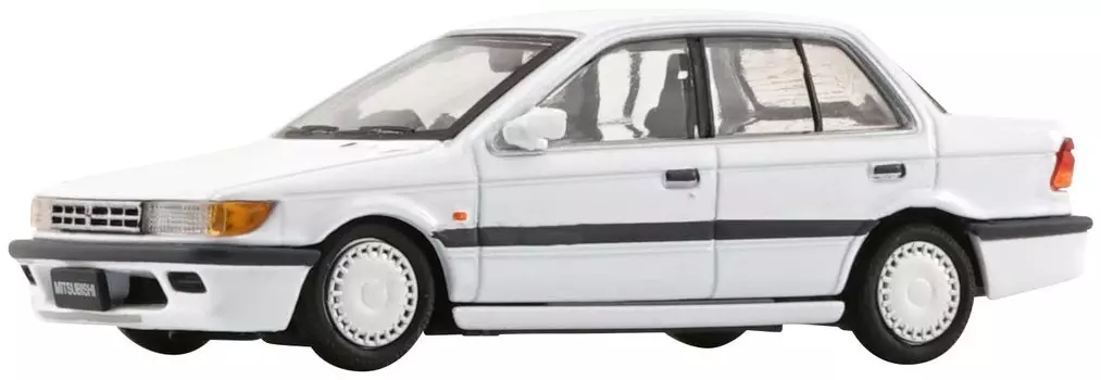 BM CREATIONS Mitsubishi Lancer GTI 1988 White LHD Finished Product 1/64 белый