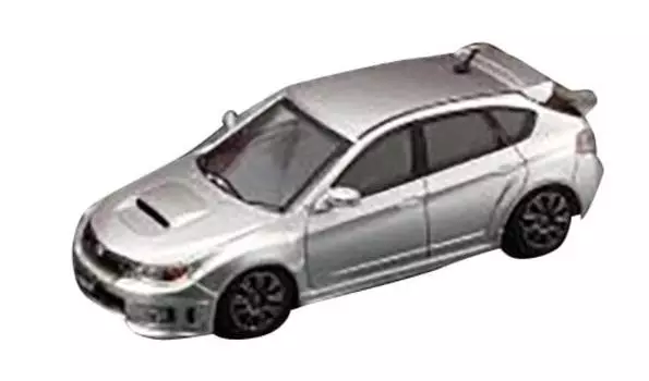 BM CREATIONS Subaru Impreza WRX 2009 Серебряный Готовый Продукт 1/64 (Правый руль)