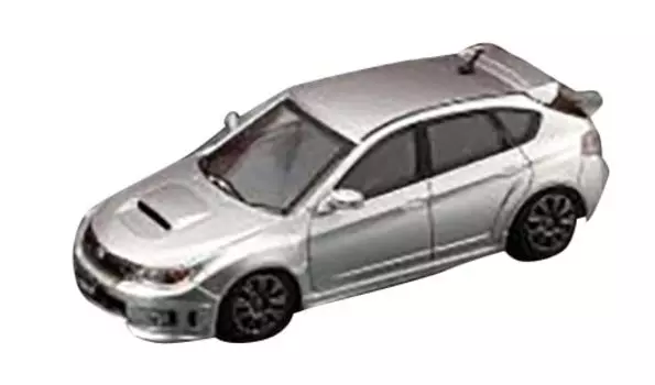 BM CREATIONS Subaru Impreza WRX 2009 Silver Finished Product 1/64 (RHD)