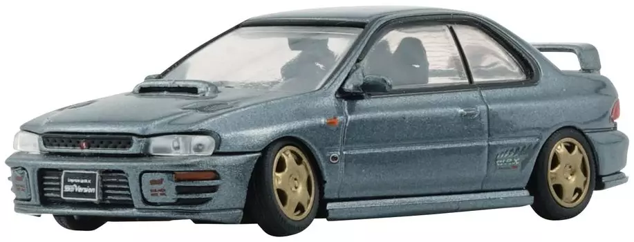 BM CREATIONS Subaru Impreza WRX 3 Dolphin Grey LHD Готовый продукт 64B0230 1/64 Type-R 4-6 поколения.