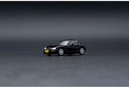 BM CREATIONS Suzuki Cappuccino 1998 Black RHD Finished Product 1/64