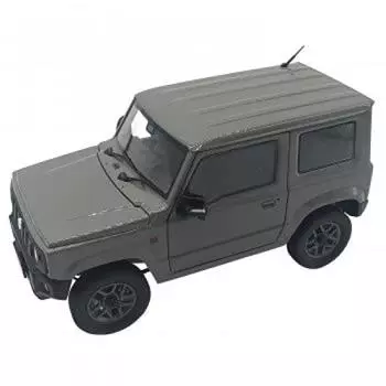 BM CREATIONS Suzuki Jimny Medium Gray Right Handle Japanese Specification 660cc Engine Gray BMC18B0016 1/18 (JB64)