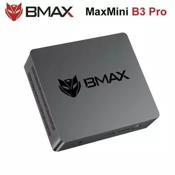 BMAX B3 Pro Mini PC Windows 11 Pro Intel N5095 8 ГБ ОЗУ DDR4 256 ГБ SSD Intel 11-го поколения UHD Graphics 1000 Мбит/с Ethernet