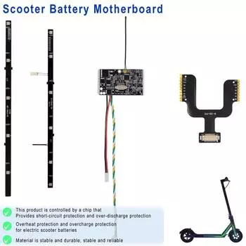 BMS печатная плата управления Kickscooter приборная панель для Xiaomi M365 электрический скутер батарея BMS плата защита запасные части чёрный