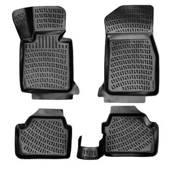 BMW 1 Series E87 (2004-2010) High-Quality and Durable Rubber Car Floor Mats - Odorless, Non-Slip, Long-Lasting