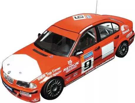 BMW 320i E46 DTCC 2001 Winner 3D Printed Grill Parts Included Пластиковая модель PN24007HE Platz/NUNU 1/24