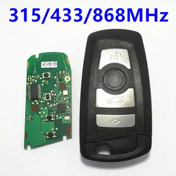 BMW F-шасси 5 7 серии 523 528 535 550 730 740 750 760 Дистанционный ключ/315 МГц/433 МГц/868 МГц/система CAS4/ 315MHz