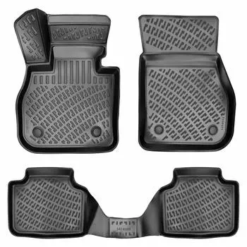BMW X1 U11 (After 2023) High-Quality and Durable Rubber Car Floor Mats - Odorless, Non-Slip, Long-Lasting