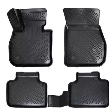 BMW X2 F39 (After 2018) High-Quality and Durable Rubber Car Floor Mats - Odorless, Non-Slip, Long-Lasting