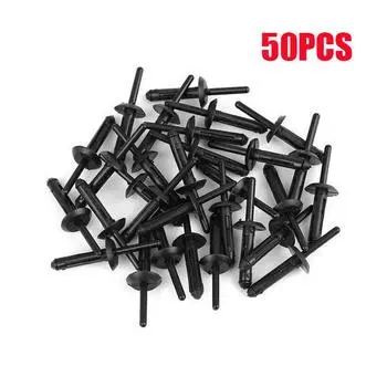 BMW X3 E83 X5 E53 Пластиковые потайные заклепки 6 мм, боковая юбка колесной арки, порог X50 50PCS как
