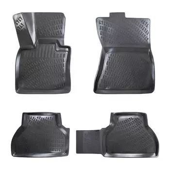 BMW X5 E70 (2006-2013) High-Quality and Durable Rubber Car Floor Mats - Odorless, Non-Slip, Long-Lasting