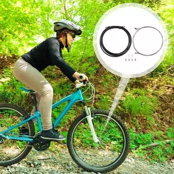 BMX тормозной трос, прочный портативный велосипедный трос, комплект тросов переключения передач, трос переключения передач, комплект тормозных тросов для велосипедного троса переключения передач