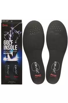 BMZ Функциональная стелька для гольфа Acitore Golf Booster S Стелька, доказано увеличивающая дальность полета (23,0-24,5) чёрный