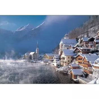 BN Puzzle Halstart в тумане (10-101) Пазл, 1000 деталей, пазл разных цветов, детские игры, развивающие игрушки