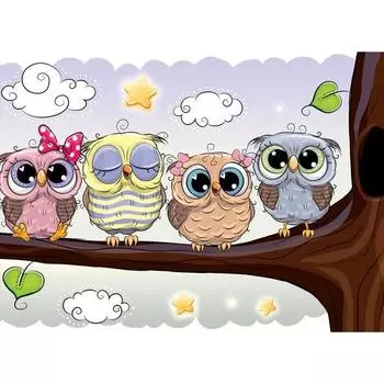 BN Puzzle Owl Brothers Jigsaw Puzzle 150-02, корейские популярные головоломки