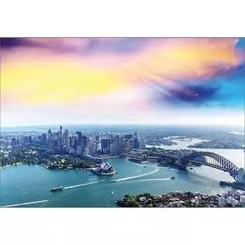 BN Puzzle Sydney s Sunset Jigsaw Puzzle 10-073, популярные корейские головоломки