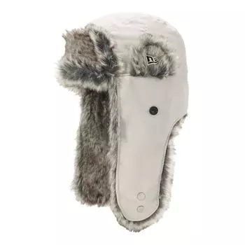 Боа из меха траппера флис 2 Ткань светло-серый XL TRAPPER SYNTHETIC SUEDE GRE [New Era]
