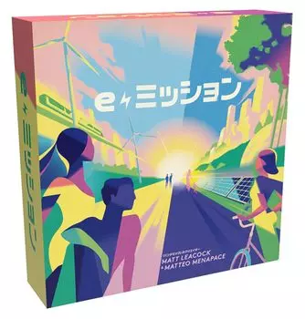 Board game Japanese version e-mission