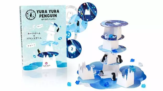 Board game swaying penguin