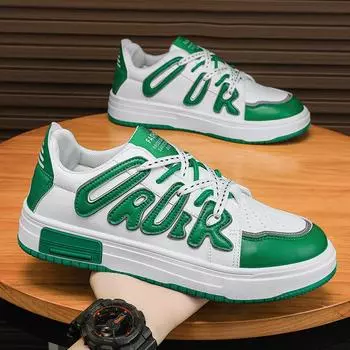 Board shoes 2025 new trend fashion casual shoes student versatile platform heightening sports shoes non-slip waterproof men s shoes 39